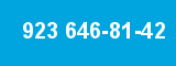 923 646-81-42 923 646-81-42